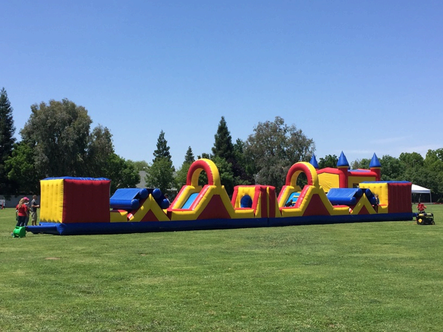80 Ft Kids Obstacle Course