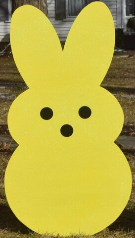 Giant Peep Bunny (Yellow Peep)