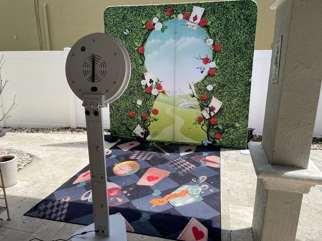 Package- Wonderland Themed Infinity Booth