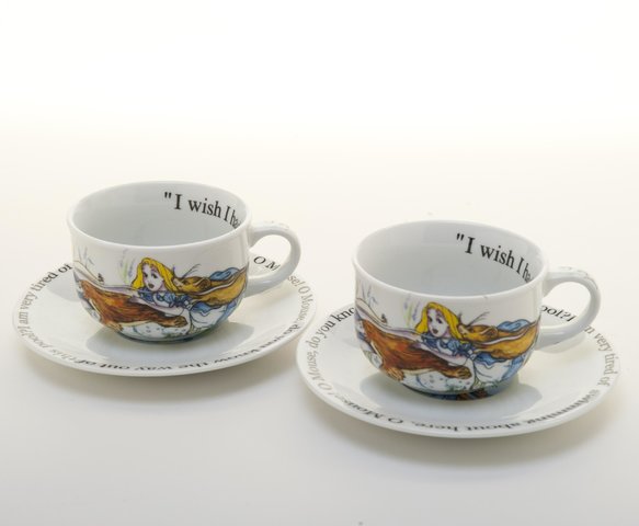 Alice Themed Teacups