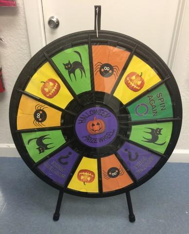 Halloween Prize Wheel