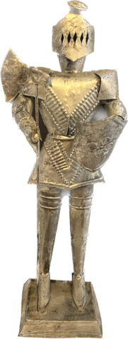 Silver Knight Armor Statue
