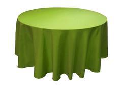 120 Inch Round Sage (Apple Green) Tablecloth 
