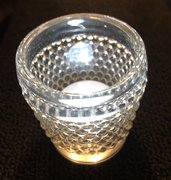 Clear Hobnail Tealight Votive Candle Holders