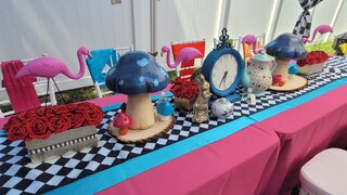 Themed Alice props set 1