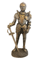 Dark Silver Knight Armor Statue