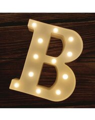 Tabletop light up letter "B"