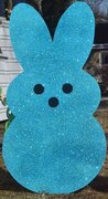 Giant Peep Bunny (Blue Peep)