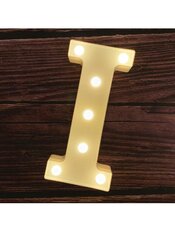 Tabletop light up letter "I"