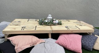 Low Wood Picnic Table