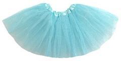 Baby Blue Kid's Chair Tulle Decoration