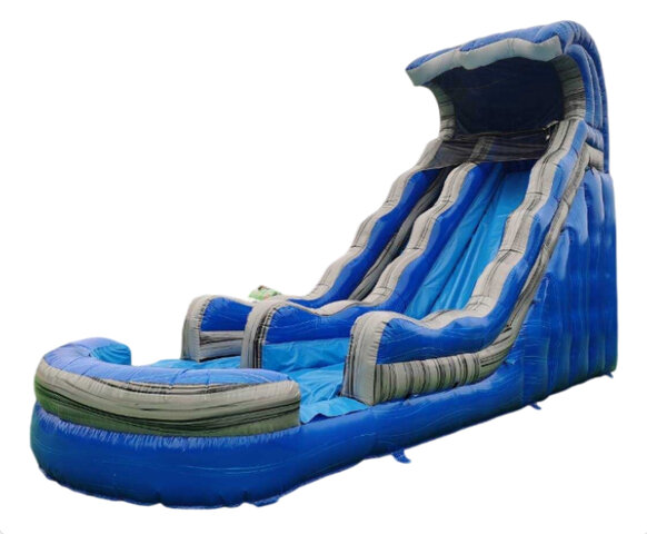 Blue Wave Water Slide