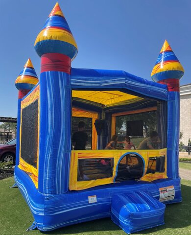 Arctic White Bounce House