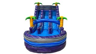 PURPLE TSUNAMI DUAL LANE WET/DRY SLIDE