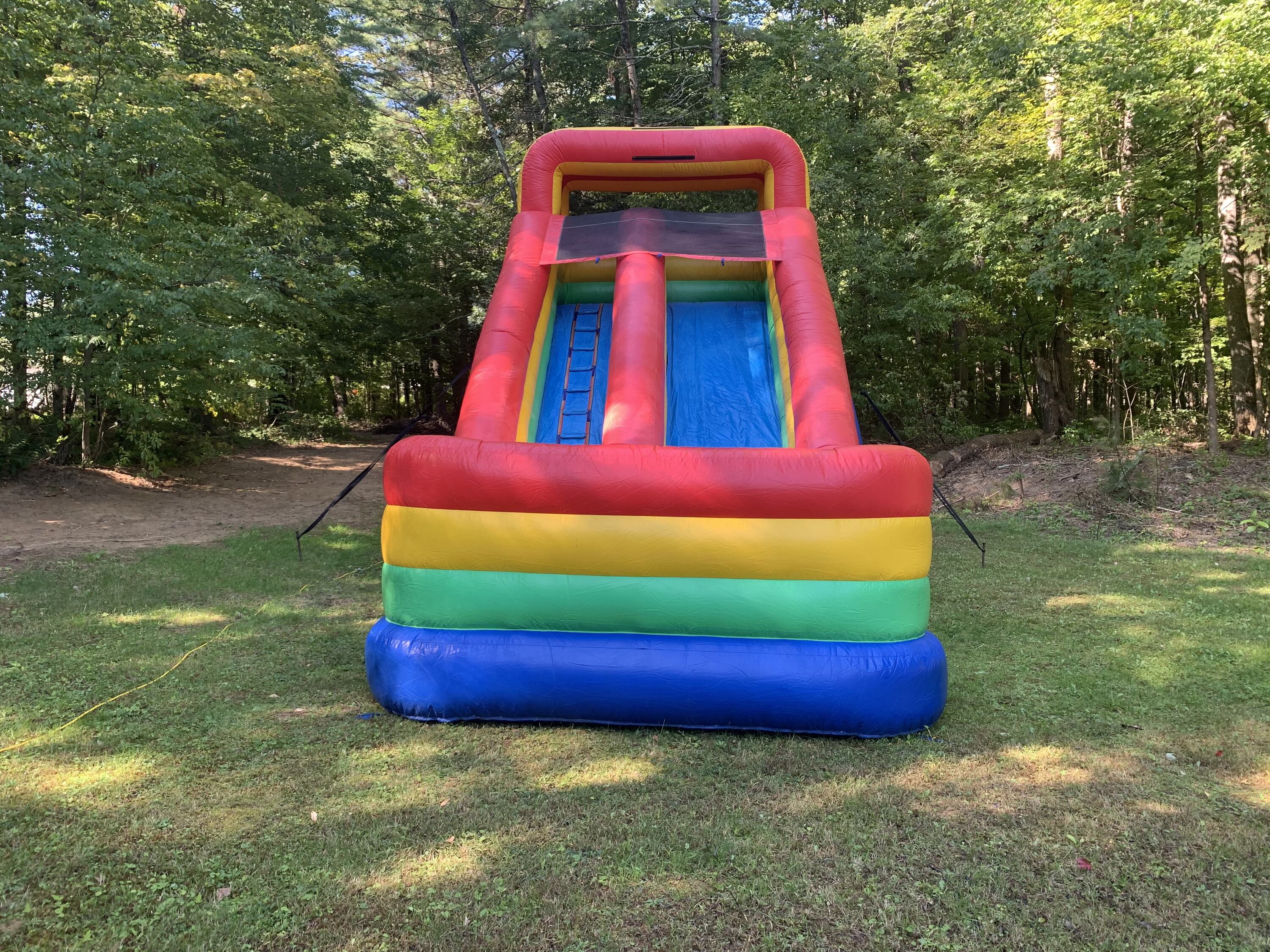 inflatable dry slide rentals for spring near me