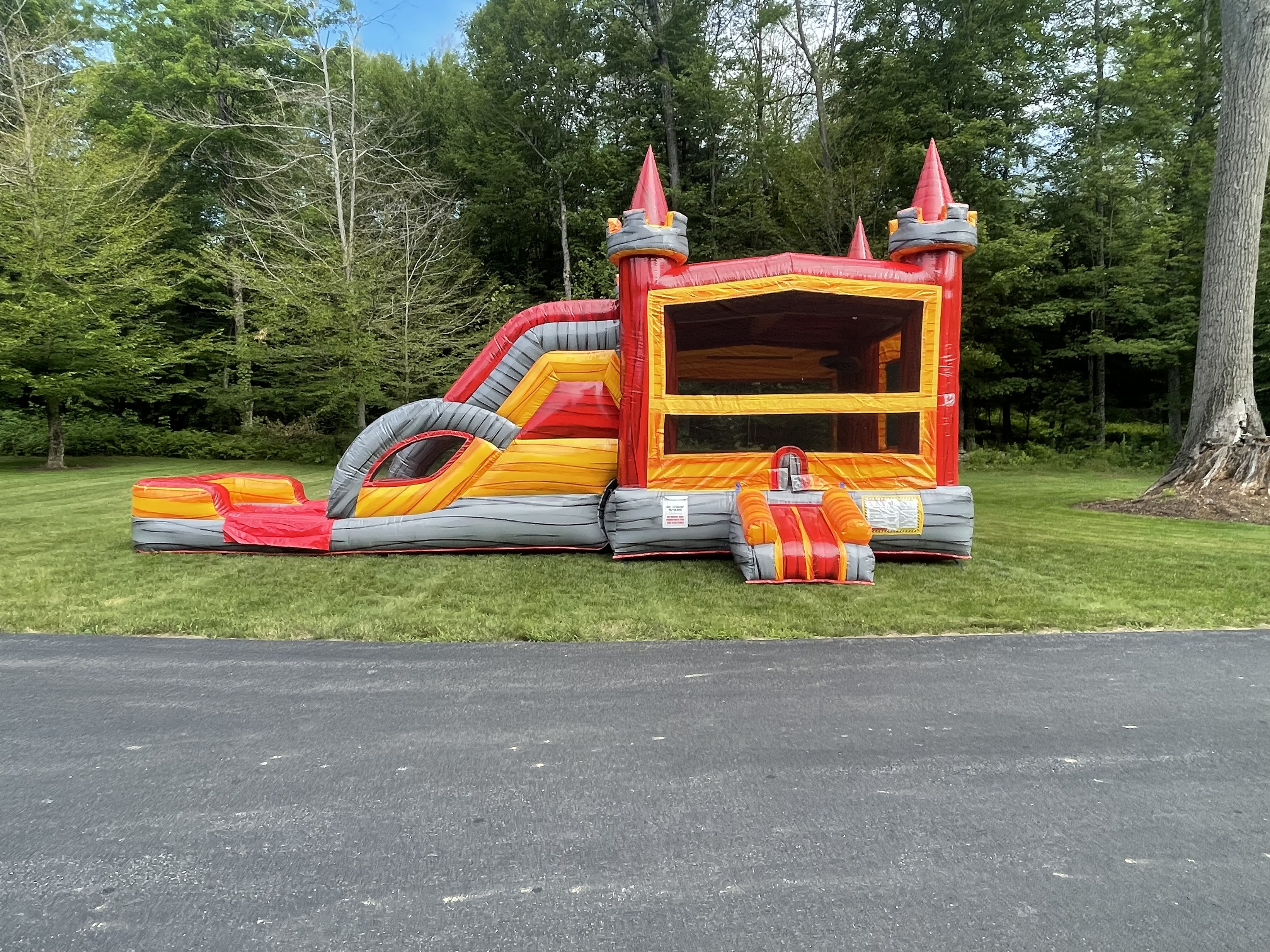 Wet Combo Bounce House Rentals Gurn Spring