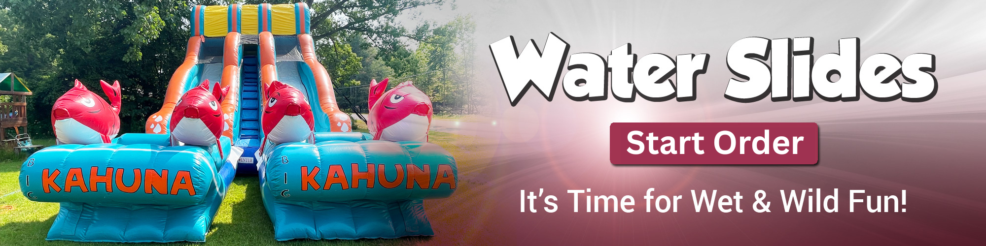 Start Inflatable Reservation Here At AA Tents And Inflatables!