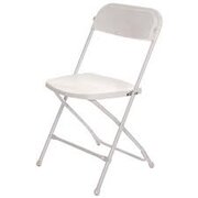 Basic White Folding Chairs (Pick Up)