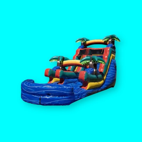 Blue Paradise 16 foot water slide