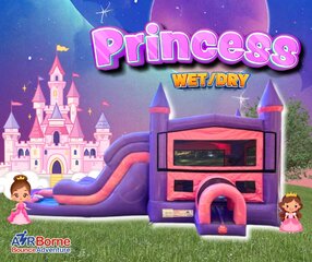Princess Bounce House Wet/Dry