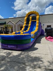 Splash Bounce 18 foot water slide