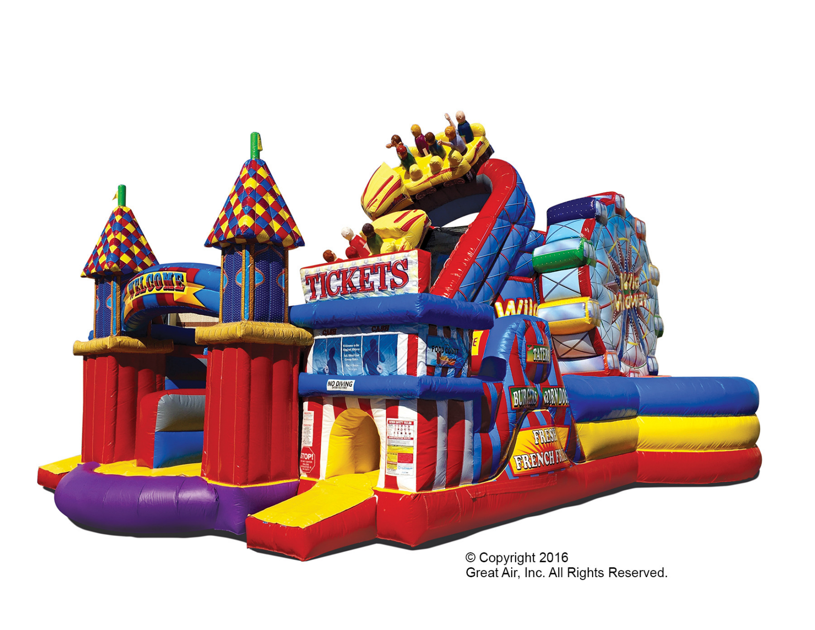 Obstacle course rental in Houston