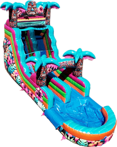 16 ft Aloha Splash Water Slide Rental