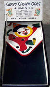 Vintage Goofy Clown Golf