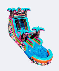 16 ft Aloha Splash Water Slide Rental