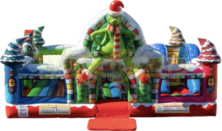Grinch Toddlerville  Christmas Bounce House- Playland