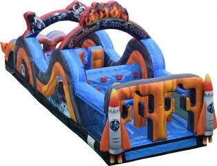 33 ft Space Run  Obstacle Course