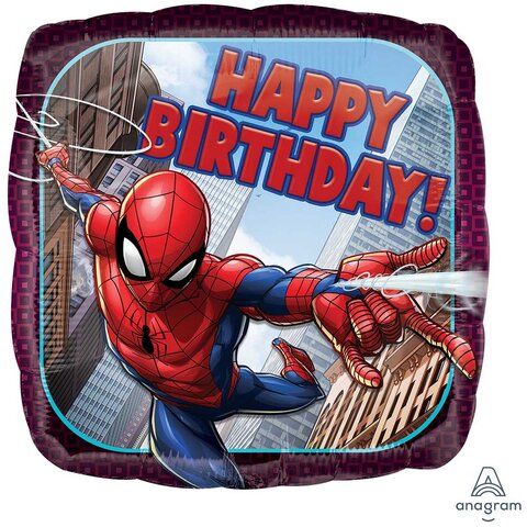 17 Inch SpiderMan Foil Balloon