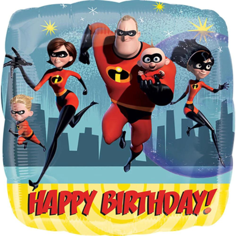 Incredibles 2 Foil Balloon