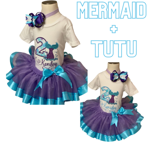 Mermaid Tutu Set