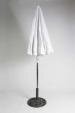 WHITE UMBRELLA WITH BASE