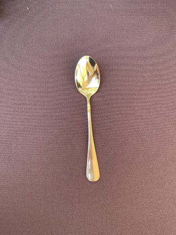 Gold teaspoon