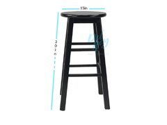 Black Bar stools 