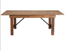 FARM TABLE 40" X 96"