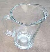 GLASS PITCHER