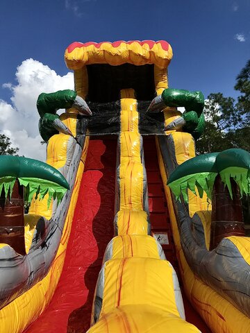 Jurassic Dino water slide rental