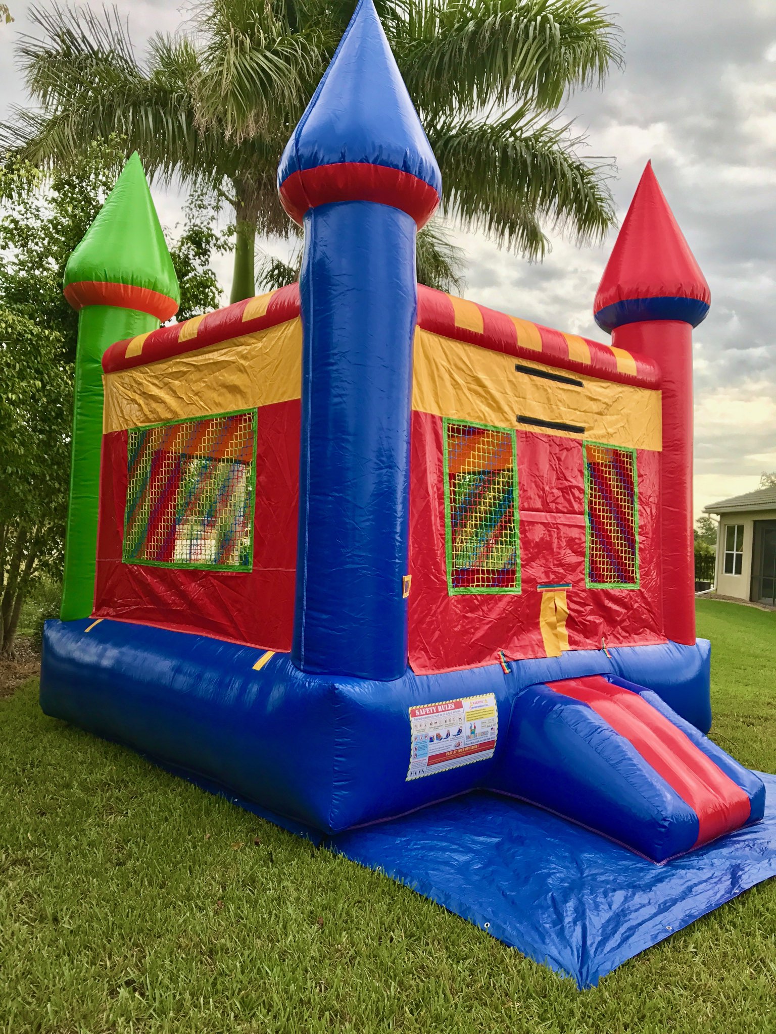 bounce house rental business