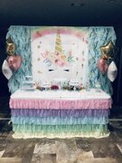 Unicorn Cake Table 