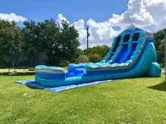Yeti’s Peak Double Lane Water Slide 21’