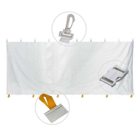 20’ft Individual side walls