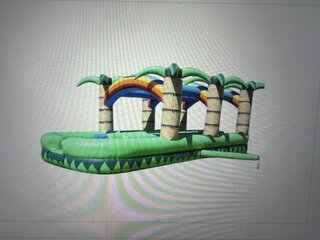 31ft Tropical Dual Lane Slip-n-Slide