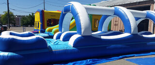 32' Dual Lane Slip N' Slide