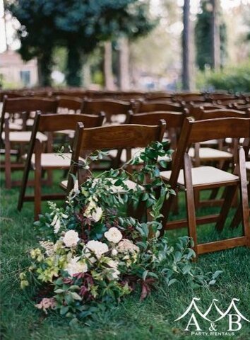 Fruitwood Resin Chair rental | A&B Party Rentals MD|DE