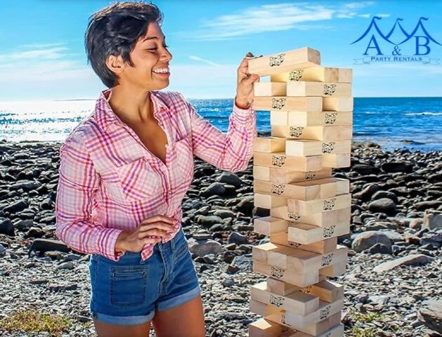 Giant Jenga Rental | A&B Party Rentals