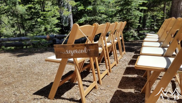 Natural Resin Chair Rental | A&B Party Rentals 