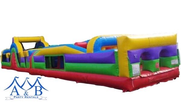 Salisbury-Berlin Mega Obstacle Course 60ft | A&B Party Rentals 